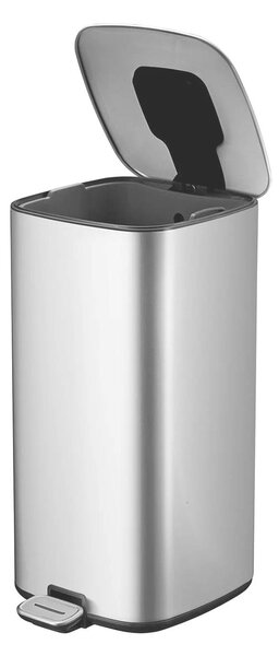 EKO Pedálos Szemetes - Rozsdamentes Acél - 20 Liter