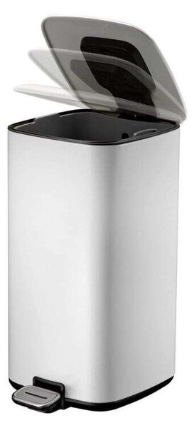 EKO Pedálos Szemetes - Rozsdamentes Acél - 20 Liter