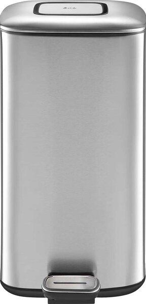 EKO Pedálos Szemetes - Rozsdamentes Acél - 20 Liter