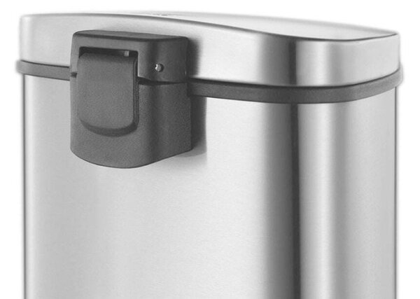 EKO Grace Pedálos Szemetes - 25 Liter, Rozsdamentes Acél