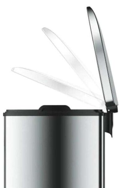 EKO Grace Pedálos Szemetes - 25 Liter, Rozsdamentes Acél