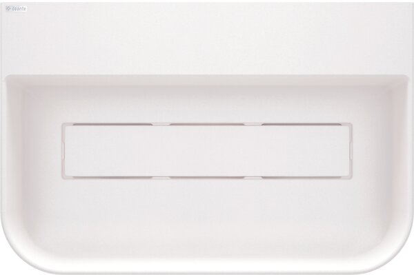 Deante Arnika, gránit munkalap mosdó 605x405x135 mm, fehér matt, DEA-CQA_AU6S