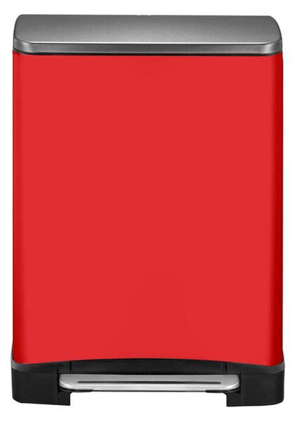 EKO E-Cube Pedálos Szemetes - 2 Rekeszes - 28/18L