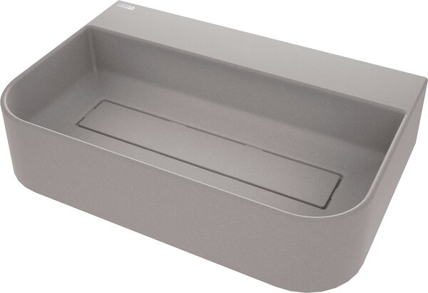 Deante Arnika, gránit munkalap mosdó 605x405x135 mm, szürke, DEA-CQA_SU6S