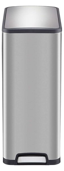 EKO Ecoslim Pedálos Szemetes - Rozsdamentes Acél - 45 Liter