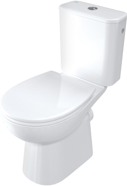 Deante Deante, kombinált WC 635x350x755 mm + WC-ülőke, fehér fényes felülettel, DEA-CDFD6RPS