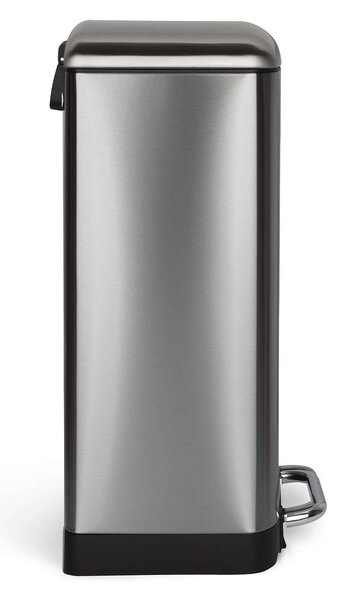 Les Collectors Pedálos Szemetes - Rozsdamentes Acél - 30 Liter