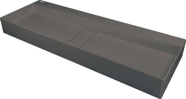 Deante Blur, gránit asztali mosdó 1000x400x120 mm, antracit metál, DEA-CQB_TU1S