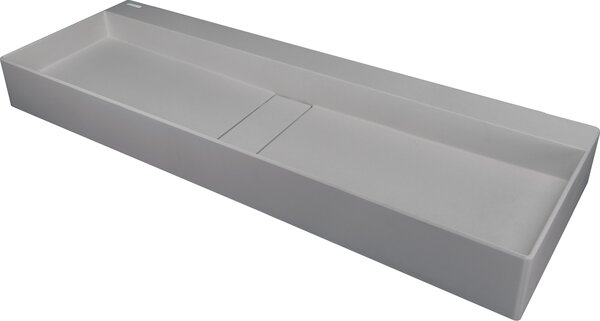 Deante Blur, gránit asztali mosdó 1000x400x120 mm, metálszürke, DEA-CQB_SU1S