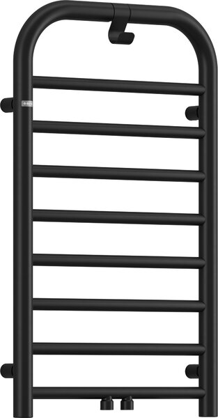 Deante Silia, fürdőszoba radiátor 500x850 mm, 335W, fekete matt, DEA-AGI_NG31