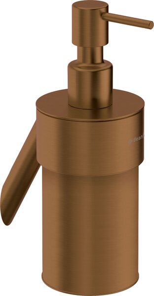 Deante Silia, szappanadagoló 250 ml, szálcsiszolt bronz, DEA-ADI_C421
