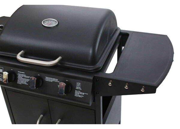 Activa California gázgrill - fekete