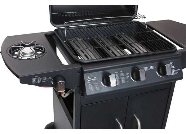 Activa California gázgrill - fekete