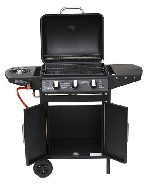 Activa California gázgrill - fekete