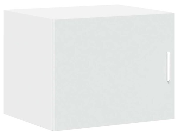 VidaXL fehér szerelt fa vékony tárolószekrény 50 x 42,5 x 225 cm