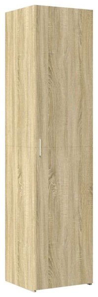 VidaXL sonoma tölgy szerelt fa vékony tárolószekrény 45x42,5x225 cm