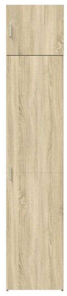 VidaXL sonoma tölgy szerelt fa vékony tárolószekrény 45x42,5x225 cm