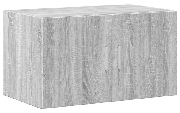 VidaXL szürke sonoma színű szerelt fa tárolószekrény 70x42,5x225 cm