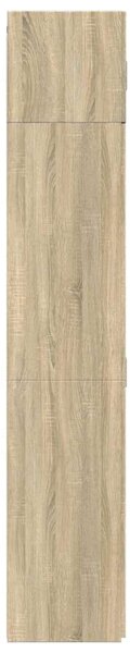 VidaXL sonoma tölgy szerelt fa tárolószekrény 70 x 42,5 x 225 cm