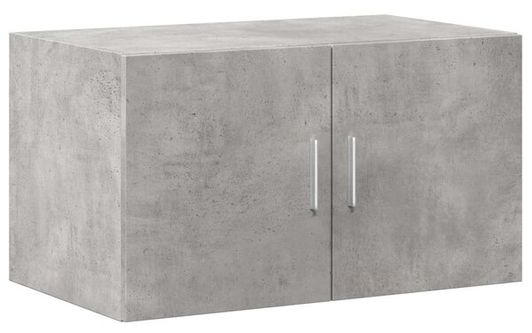 VidaXL betonszürke szerelt fa tárolószekrény 70 x 42,5 x 225 cm