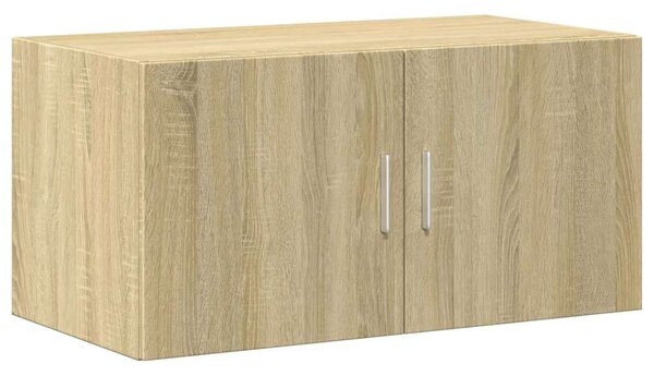 VidaXL sonoma tölgy színű szerelt fa tárolószekrény 80 x 42,5 x 225 cm
