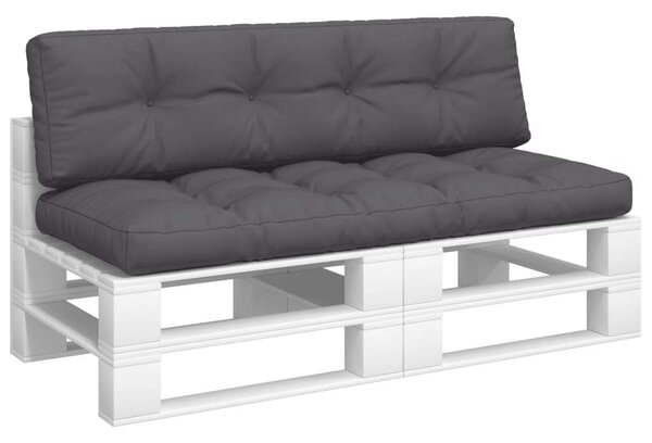 VidaXL Raklappárna Szett - Antracitszürke - 150x60x12cm & 150x40x12cm