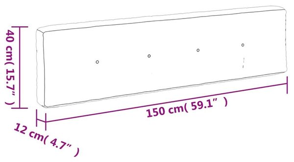 VidaXL Raklappárna Szett - Antracitszürke - 150x60x12cm & 150x40x12cm