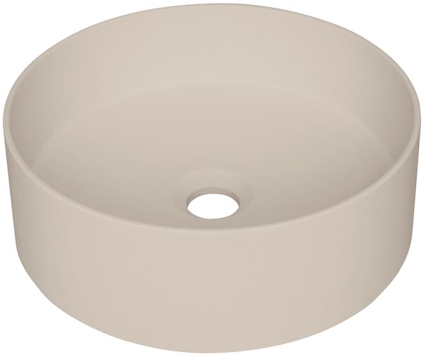 Deante Silia, gránit munkalap mosdó 360x360x120 mm, bézs, DEA-CQS_5U4S
