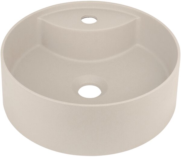 Deante Silia, gránit munkalap mosdó 360x360x125 mm, bézs, DEA-CQS_5U4B