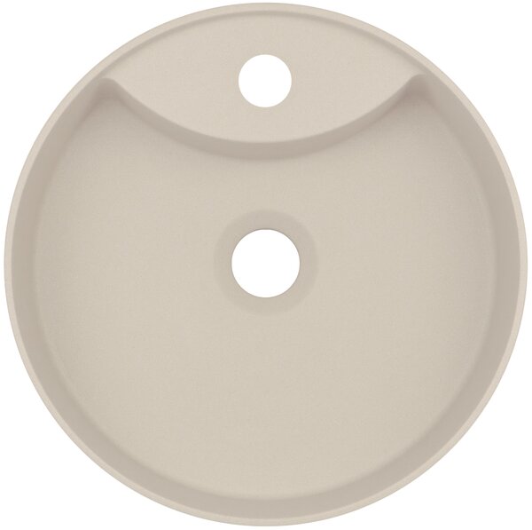 Deante Silia, gránit munkalap mosdó 360x360x125 mm, bézs, DEA-CQS_5U4B