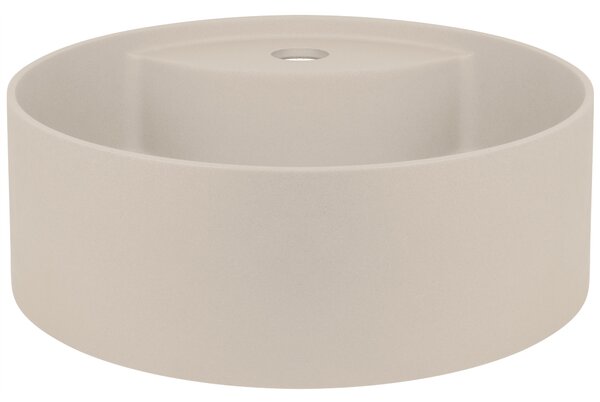 Deante Silia, gránit munkalap mosdó 360x360x125 mm, bézs, DEA-CQS_5U4B