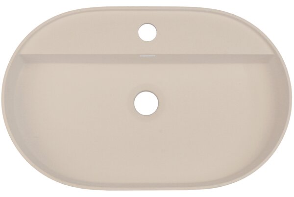 Deante Silia, gránit munkalap mosdó 550x350x125mm, bézs, DEA-CQS_5U6B