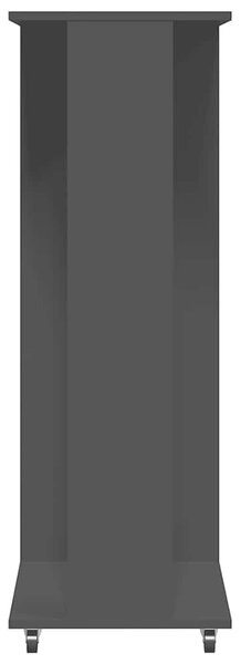 VidaXL Ruhásszekrény - Fa - Fekete - 102x38x110cm