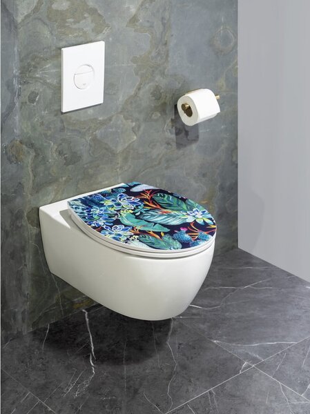 WC-ülőke automatikus záródással 37,5 x 44,5 cm Manaus – Wenko