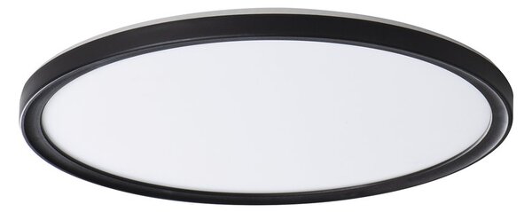 KANLUX KANLUX, AZPO LED mennyezeti lámpa, 420 mm átmérő, 22W, 3000/4000/6000K, IP54, matt fekete, 31517