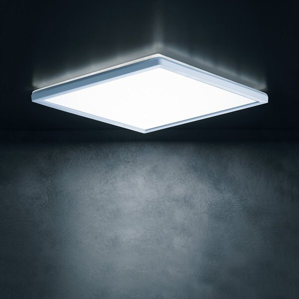 KANLUX KANLUX, AZPO LED mennyezeti lámpa, 420x420mm, 22W, 3000/4000/6000K, IP54, fehér, 31534