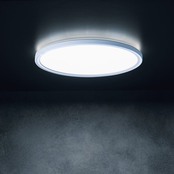 KANLUX KANLUX, AZPO LED mennyezeti lámpa, 225 mm átmérő, 11,8 W, 3000/4000/6000 K, IP54, fehér, 31512