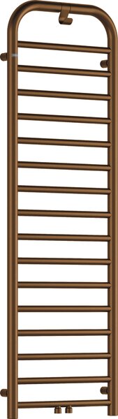 Deante Silia, fürdőszoba radiátor 500x1570 mm, 586W, barna matt, DEA-AGI_CG51