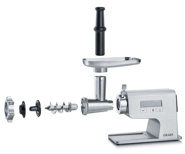Graef FW500 Profi Húsdaráló - 1,8 kg/perc, 3 Szita