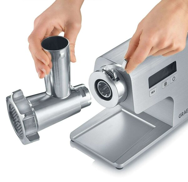 Graef FW500 Profi Húsdaráló - 1,8 kg/perc, 3 Szita