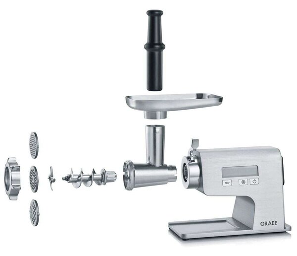 Graef FW500 Profi Húsdaráló - 1,8 kg/perc, 3 Szita