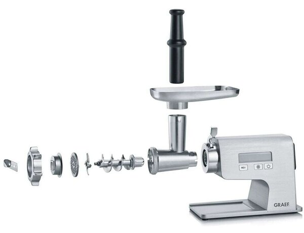 Graef FW500 Profi Húsdaráló - 1,8 kg/perc, 3 Szita