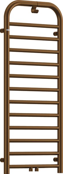 Deante Silia, fürdőszoba radiátor 500x1210 mm, 458W, barna matt, DEA-AGI_CG41