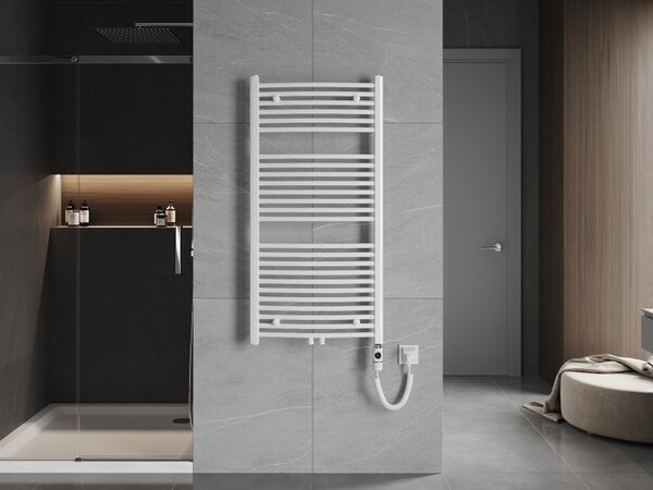 Mexen Ares, elektromos fűtőelem 1200x600 mm + fűtőrúd 600 W, fehér, W102-1200-600-2600-20
