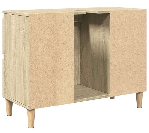 VidaXL Sonoma Tölgy Mosdószekrény - 80x33x60 cm