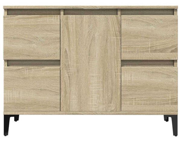 VidaXL Sonoma Tölgy Mosdószekrény - 80x33x60 cm