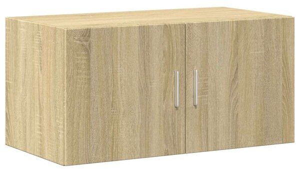 VidaXL sonoma tölgy színű szerelt fa tárolószekrény 80 x 42,5 x 225 cm