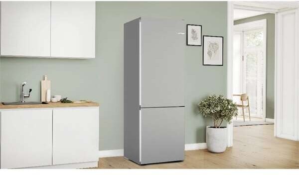 Bosch KGN492LDF inox alulfagyasztós hűtőszekrény
