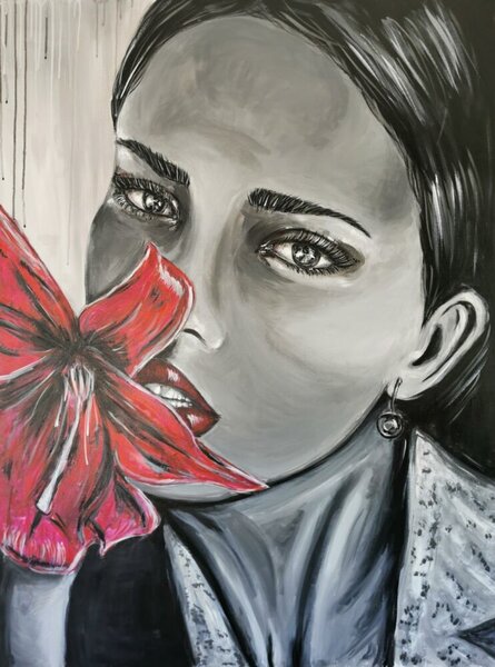 Adriana festmény, 90x120cm