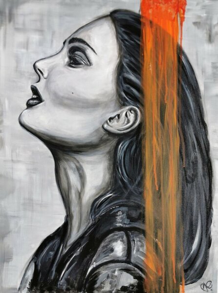 Natalie festmény, 60x80cm